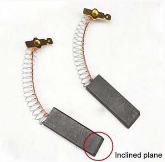 10Pcs Vervanging Motor Koolborstels XQG60-107 Voor Haier Drum Wasmachine Accessoires 5*12.5Mm
