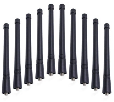 10pcs VHF 136-174Mhz Moto Style Antenna for MOTOROLA GP328 GP338 GP68 gpP88 GP88S GP300 CP200 EP350 EP450 HT1250 Walkie Talkie