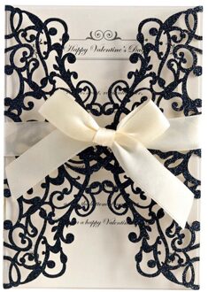 10Pcs Vlinder Uitnodigingen Mariage Wedding Uitnodiging Wenskaart Cover + Vlinder (Zonder Innerlijke Papier)