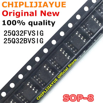 10PCS W25Q32FVSIG W25Q32BVSIG SOP-8 25Q32FVSIG 25Q32BVSIG 25Q32 SOP8 SMD New and Original IC Chipset
