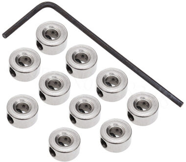 10PCS Wiel Kraag 6x2.1mm 7x2.6mm 8x3.1mm 9x4.1mm aeromodelling RC Vliegtuig Onderdelen Landingsgestel Stopper Set