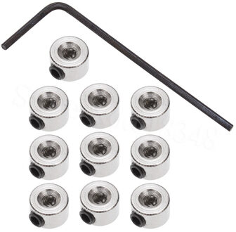 10PCS Wiel Kraag 6x2.1mm 7x2.6mm 8x3.1mm 9x4.1mm aeromodelling RC Vliegtuig Onderdelen Landingsgestel Stopper Set