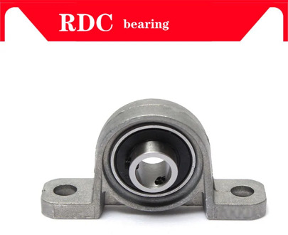 10pcs Zinc Alloy Diameter 8mm 10mm 12mm 17mm Bore Ball Bearing Pillow Block Mounted Support KP08 KP000 KP001 kp003 kp005 kp006