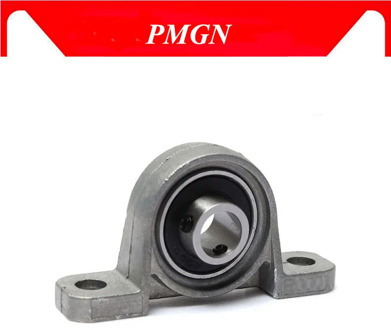 10pcs Zinc Alloy Diameter 8mm 10mm 12mm 17mm Bore Ball Bearing Pillow Block Mounted Support KP08 KP000 KP001 kp003 kp005 kp006