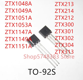 10PCS ZTX1048A ZTX1049A ZTX1051A ZTX1053A ZTX1147A ZTX1149A ZTX1151A ZTX213 ZTX214 ZTX212 ZTX300 ZTX301 ZTX302 ZTX304 ZTX313