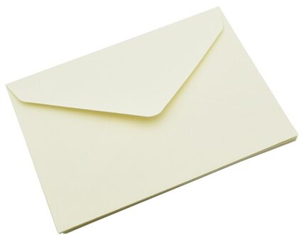 10Pcs Zwart Wit Kraft Effen Kleur Blanco Envelop Wenskaart Postkaart Enveloppen 16.2*11.4Cm