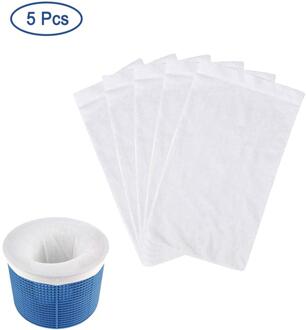 10Pcs Zwembad Skimmer Sokken Huishoudelijke Perfect Savers Voor Filters Manden Skimmers Zwembad Filter Sokken Zwembad Benodigdheden 5 stk