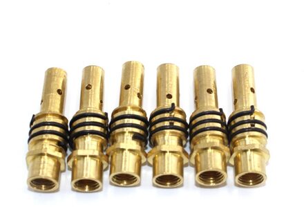 10pcs15AK Binzel MIG Torch/Gun Verbruiksartikelen Link Staaf Elektrode voor De MIG Lasmachine