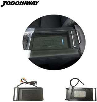 10W car wireless charger for Volvo S60 V60 2014 2018 cordless charging board qi mount phone holder for iPhone se quick charge