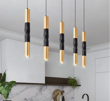 10W Pendant Lamp dimmable Lights Hanging lamp Kitchen Island Dining Room Shop Bar Counter Decoration Cylinder Pipe KitchenLights