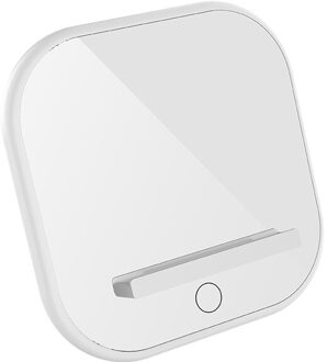 10W Qi Draadloze Oplader Snelle Draadloze Opladen Pad Inductie Wirless Oplader Voor Iphone 11 Pro Xiaomi Mi 10 Samsung note8 wit
