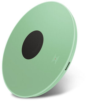 10W Snelle Draadloze Oplader Voor Samsung S10 S9 Plus S8 Usb Qi Charging Pad Voor Iphone 11 Pro Xs max Xr X 8 Plus Oplader Draadloze groen