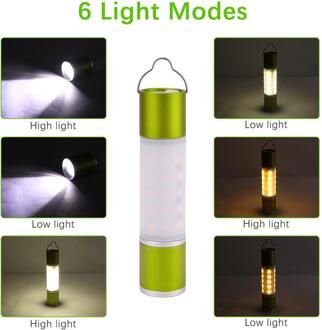 10W Super Heldere Led Werklamp Usb Oplaadbare Zoomable Met Ingebouwde Batterij Haak Zaklamp Draagbare Camping Outdoor met USB kabel