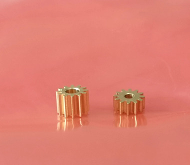 10x 0.5M 12T 1.98/2.98 2MM 3MM Hole Copper gear