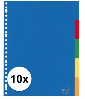10x A4 Tabbladen sets 23-gaats