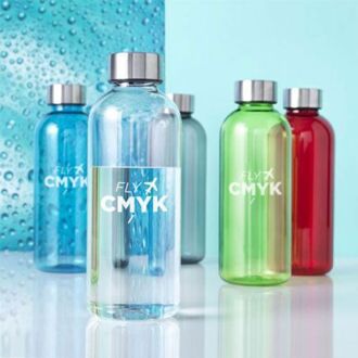 10x bedrukte spring drinkfles 600 ml met logo of bedrijfsnaam drukken