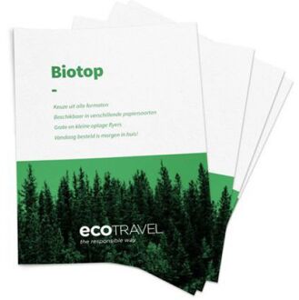 10x biotop papier bestellen in elk gewenst formaat doe je bij drukbedrijf! (10 st) drukken