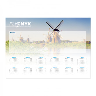 10x bureau onderlegger bedrukken - kies uit A2 of A3 formaat (10 st) drukken