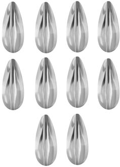 10x Clear Floating Bombarda Sbirolino Drijft Voor Casting Kunstaas Pailletten Vliegt Vervanging Tackles Voor Visser