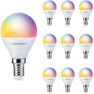 10x E14 Smart LED lamp 180° WiFi + Bluetooth RGBWW