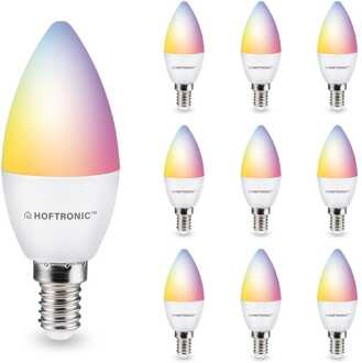 10x E14 Smart LED lamp 180° WiFi + Bluetooth RGBWW