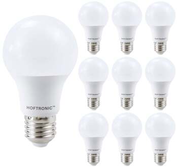 10x E27 LED Lamp - 10,5 Watt 1055 lumen - 2700K Warm wit licht - Grote fitting - Vervangt 75 Watt