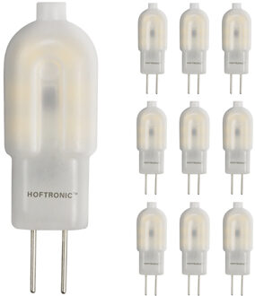 10x G4 LED Lamp - 1,5 Watt 140 lumen - 2700K Warm wit - 12V - Vervangt 13 Watt T3 halogeen