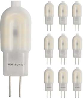 10x G4 LED Lamp - 1,5 Watt 140 lumen - 6500K Daglicht wit - 12V - Vervangt 13 Watt T3 halogeen