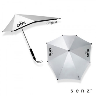 10x hoge kwaliteit paraplu van senz°! personaliseer met logo of bedrijfsnaam drukken