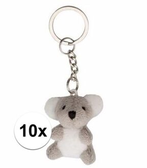 10x Koala beer/beren sleutels hangers 6 cm