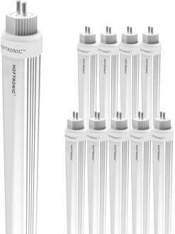 10x LED TL Buis 115cm - T5 G5 Fitting - 16/24 Watt 4800 lumen (200Lumen/W) - 6000K Daglicht wit - Flikkervrij - Vervangt 200 Watt (200 Watt/860)