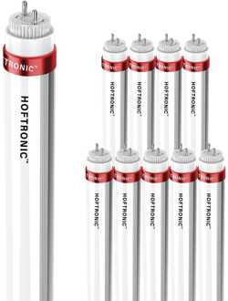 10x LED TL buis 120 cm 18 Watt 3150 Lumen 6000K Flikkervrij 175lm/W - 50.000 branduren - 5 jaar garantie - T8 (G13)