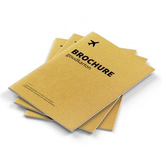 10x luxe brochure drukken op bijzonder papier (10 st) drukken