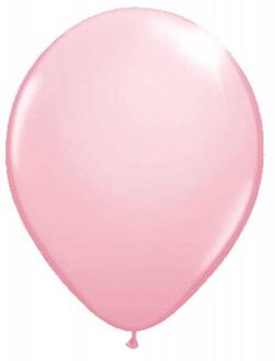 10x Roze metallic ballonnen 30 cm