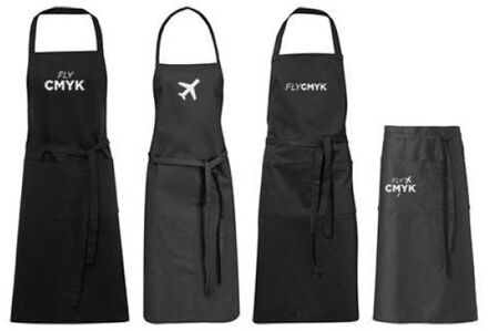 10x schorten bedrukken met logo drukken
