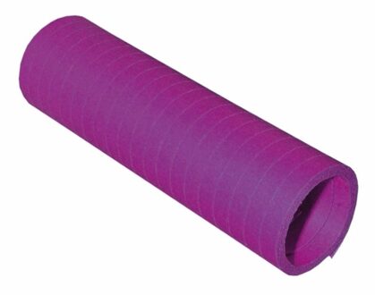 10x stuks rollen Serpentines paars 4 meter