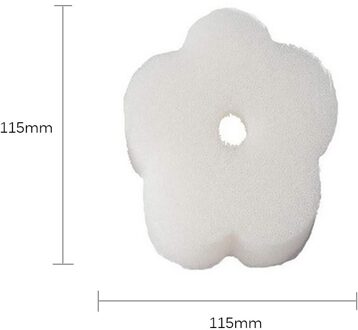 10x Zwembad Filter Sponzen Olie Absorberende Cleaning Tools Voor Tubs Spa Herbruikbare Wasbare Biofoam Cleaner Zwembad