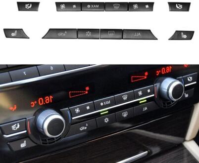 11/12/14Pcs Sleutel Reparatieset Een/C Heater Knop Switch Cover Fit Voor-Bmw 5 6 7 F10 F01 F12 F06 F07 Gt F13 61319313923 781B