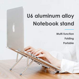 11 "-17" Notebook Laptop Stand Draagbare, Opvouwbare Universele Lichtgewicht Aluminium Stand Voor Ipad, macbook Air, Macbook Pro