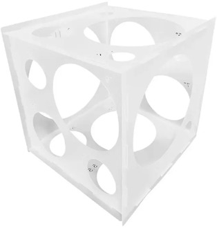 11/18 Holes Balloon Sizer Box Balloon Measuring Boxes Make Balloon Size Measurement Tool for Birthday Wedding Party Decoration