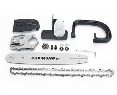 11.5/12 Inch Kettingzaag Beugel Veranderd Upgrade Elektrische Zaag Onderdelen 100 125 150 Elektrische Haakse Slijper M10/M14 /M16 In Kettingzaag 3nd generation
