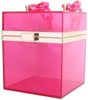 11.5x14CM 2020 Summer New Fashion Personality Transparent Acrylic Handbag Flap Bag Banquet Clutch Bag Dinner Bag a6176