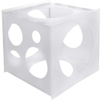 11 Gaten Ballon Sizer Doos Pp Vierkante Ballon Meting Tool Voor Ballon Bogen Voor Birthday Party Wedding Party Decoraties