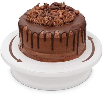 11 Inch Cake Draaitafel Roterende Anti-Slip Ronde Cake Stand Cake Decorating Gereedschap Cake Draaitafel Keuken Diy Pan bakken Tools