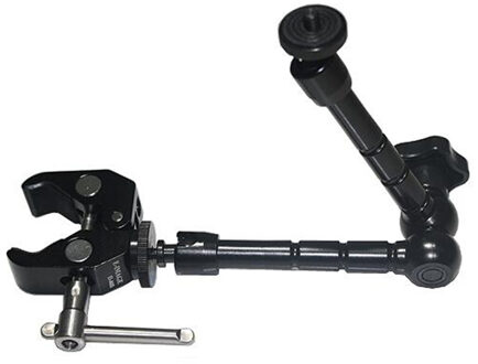 11 inch Extension Magic Arm + Super Krab Clamp Articulating Tangen Clip Houder voor Digitale Camera DSLR SLR