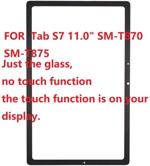 11 Inch Tablet Pc Touch Screen Glas Outer Panel Voor Glas Voor Samsung Galaxy Tab S7 11.0 "SM-T870 SM-T875