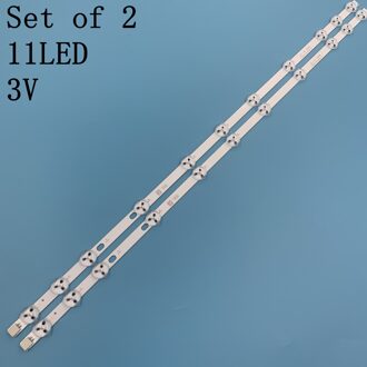11 Lampen 575 Mm Led Backlight Strip Voor Selecline 32182 32285 32 Inch Bars Kit Televisie Led Bands Innotek 32 "Ndv REV0.0 REV1.1