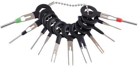 11 pcs Terminal Removal Tools Auto Elektrische Bedrading Crimp Connector Pin Extractor Kit Auto Reparatie Tools Accessoires