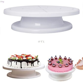11 "Roterende Plaat Revolving Decorating Cake Draaitafel Keuken Display Stand