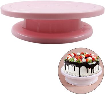 11 'Roterende Taart Draaitafel Taart Stand Spinner Voor Taart Decoratie Blauw roze